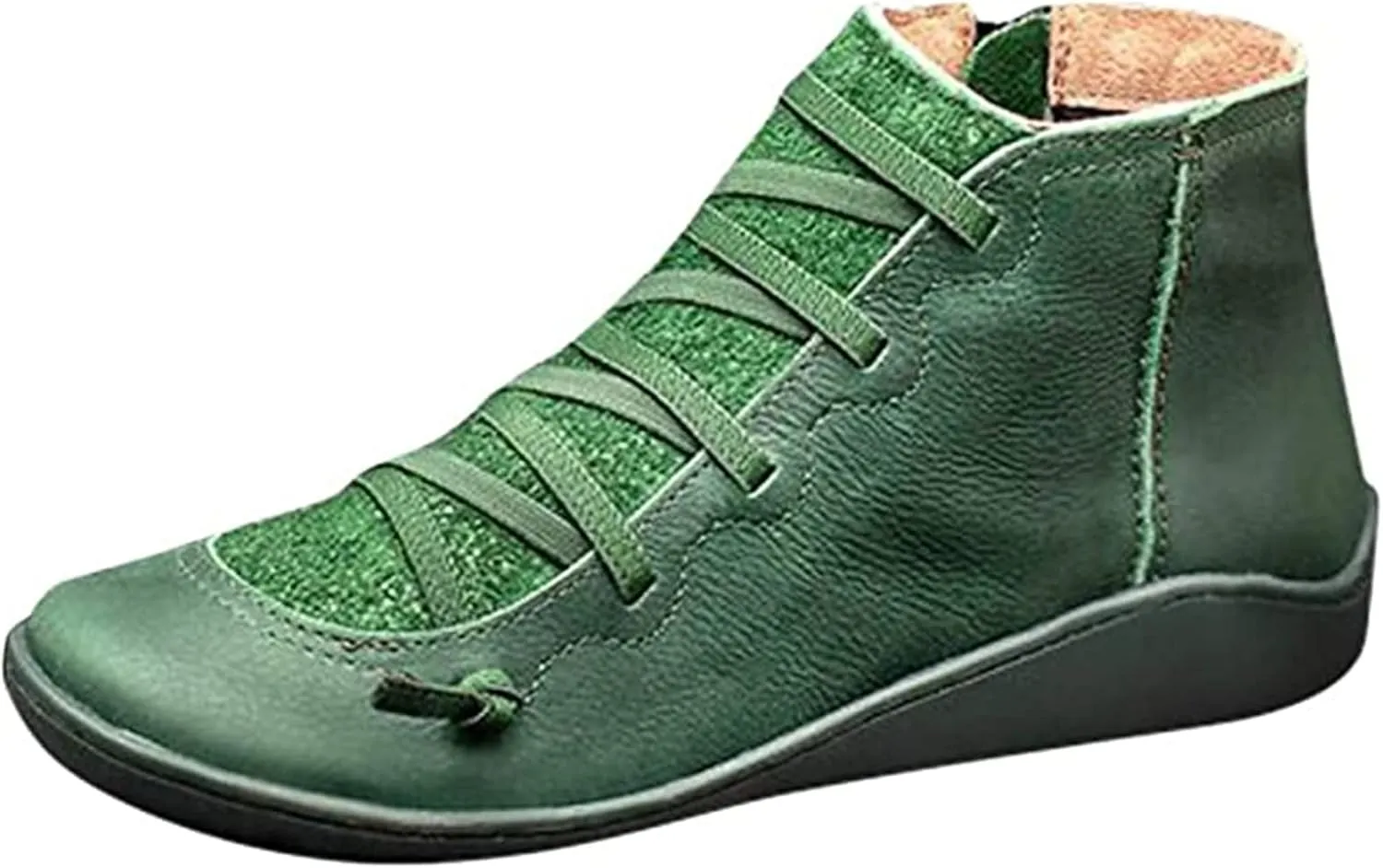 Boots For Women Ankle Booties Comfortable Western Cowgirl Cowboy Fashion Casual Retro Short Combat Booties Walking Shoes