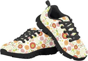 GIFTPUZZ Fashion Sneakers Unisex Kids Mesh Casual Running Breathable Tennis Shoes Non Slip Footwear