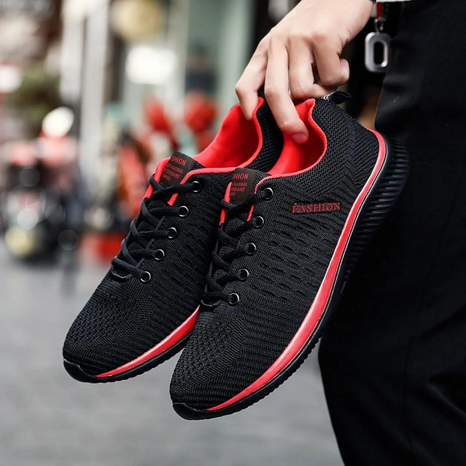 Women's Fashion Sneaker Non Slip Breathable Lightweight Comfortable Lace Up Sneakers for Women Walking Shoes Cream Loafers for Women Men's Walking Sneakers